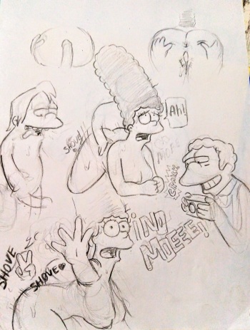 Marge Simpson cover