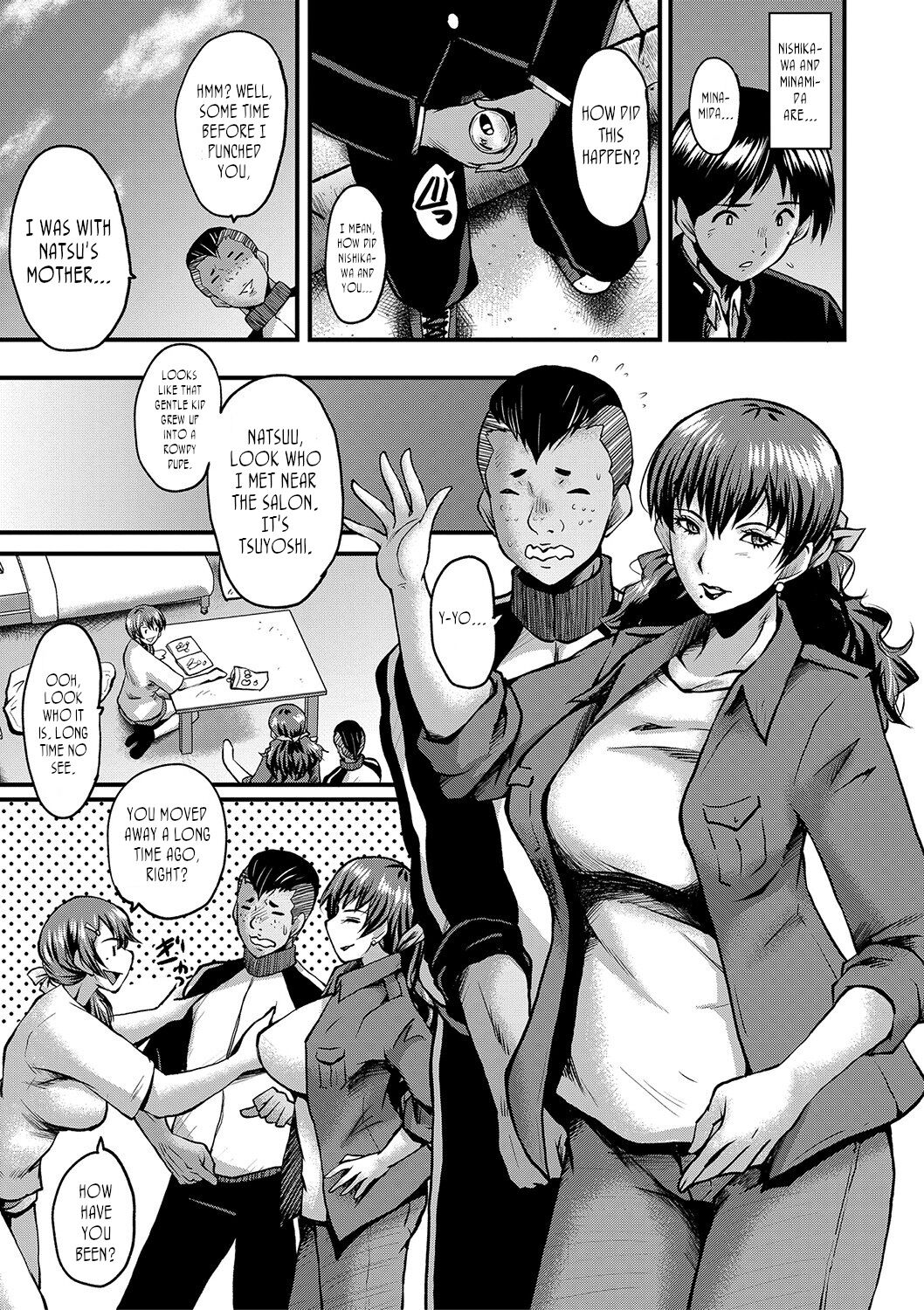 Tomodachi, Osananajimi mo Kaa-san mo Netorareru, Sono 2 | My friend stole away both my childhood friend and my mother, Part 2 page 3 full