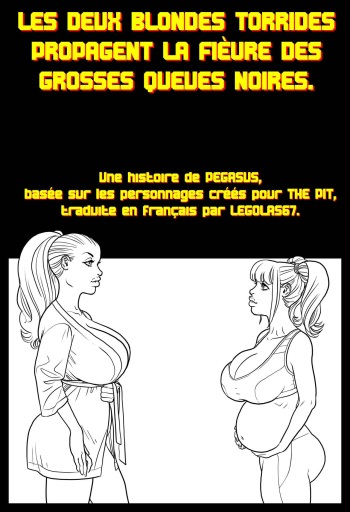 2 Hot Blondes - Bred-Out 2 / Les Deux Blondes Torrides Propagent la Fièvre de la Queue Noire cover