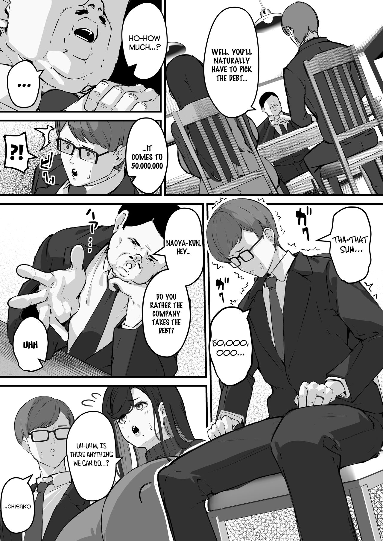 Tare Deka Chounyuu no Hitozuma wa Chibi Erogaki no Nikubenki... | My Big Titted Sagging Wife Is The Meat Toilet Of A Pipsqueak Pervert Brat page 6 full
