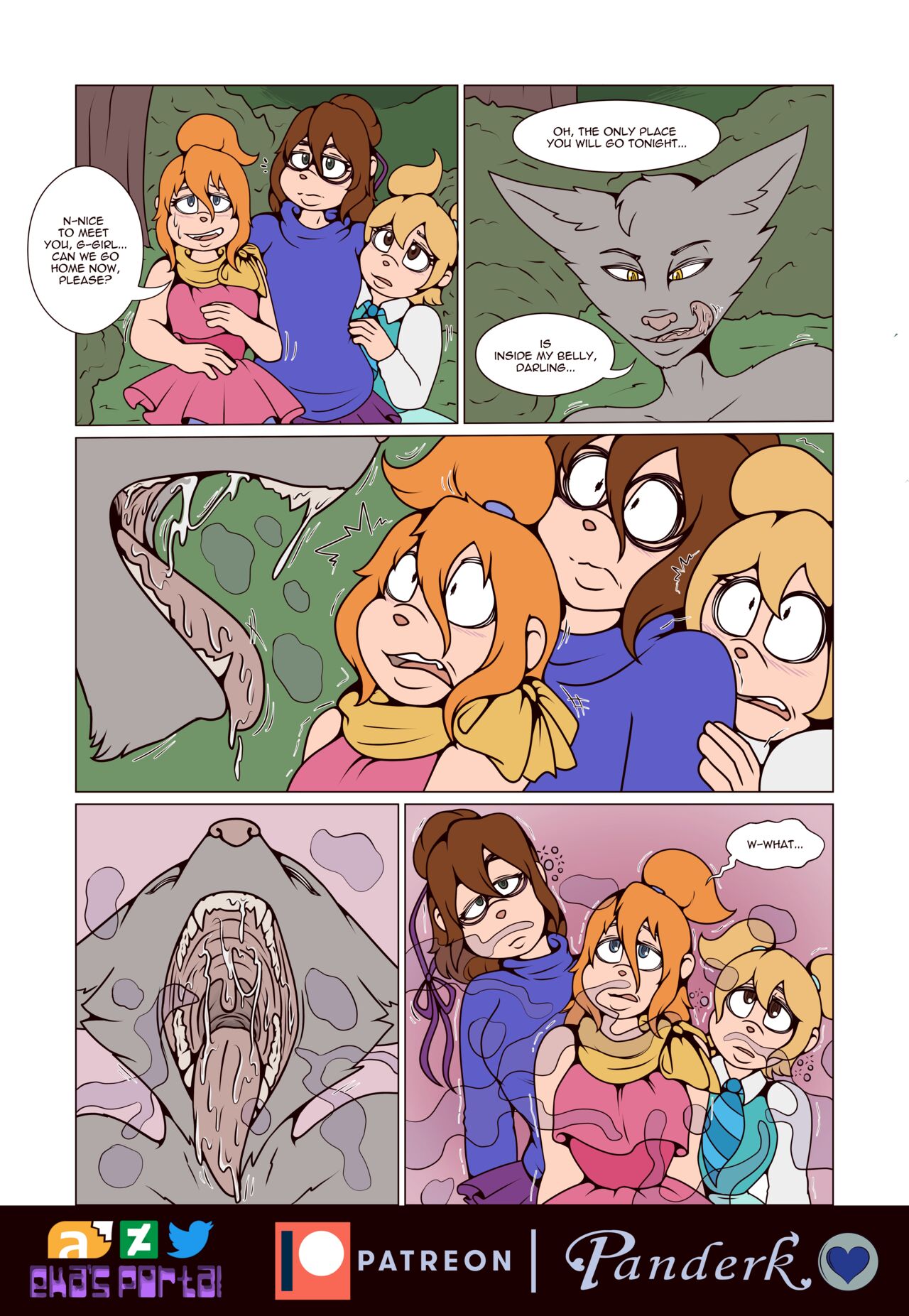 She Wolf eats Chipettes page 3 full