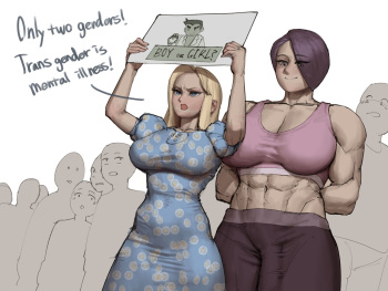 Trans vs Tradwife cover