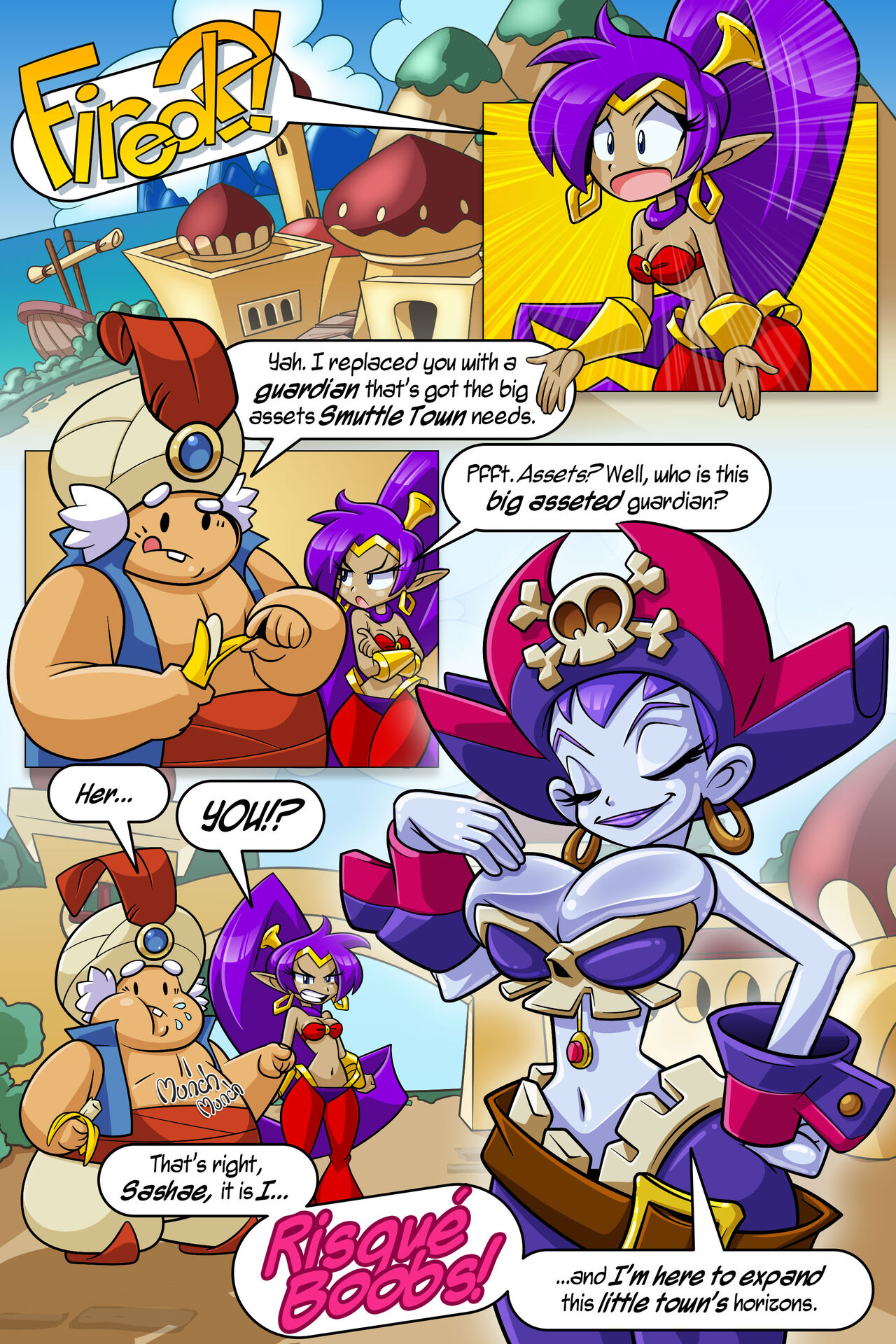 Sashae And The Buxom Buccaneer page 2 full