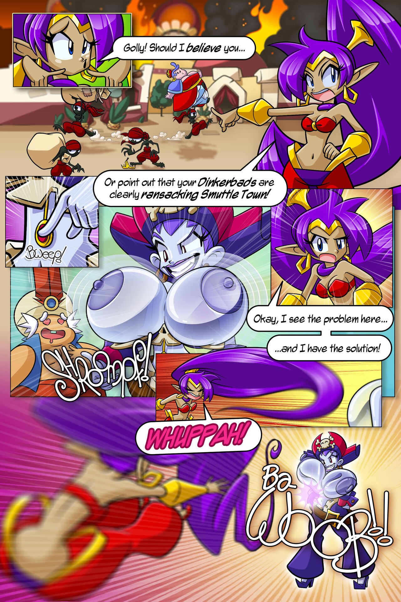 Sashae And The Buxom Buccaneer page 3 full