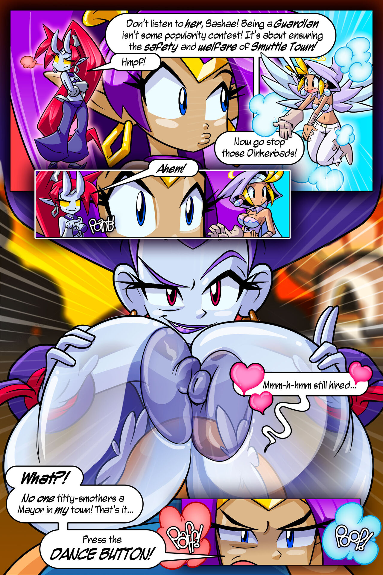 Sashae And The Buxom Buccaneer page 5 full