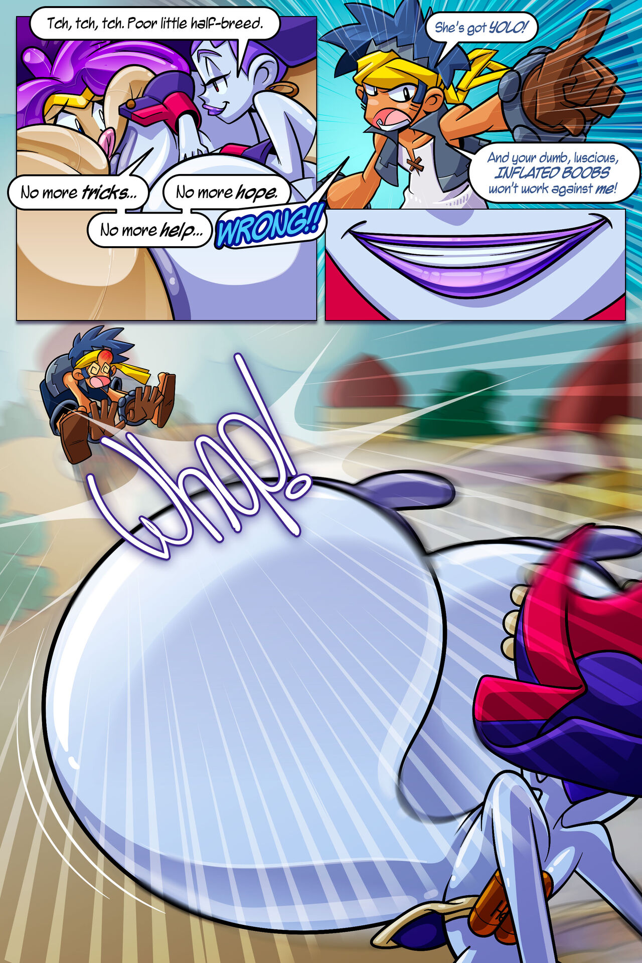 Sashae And The Buxom Buccaneer page 8 full