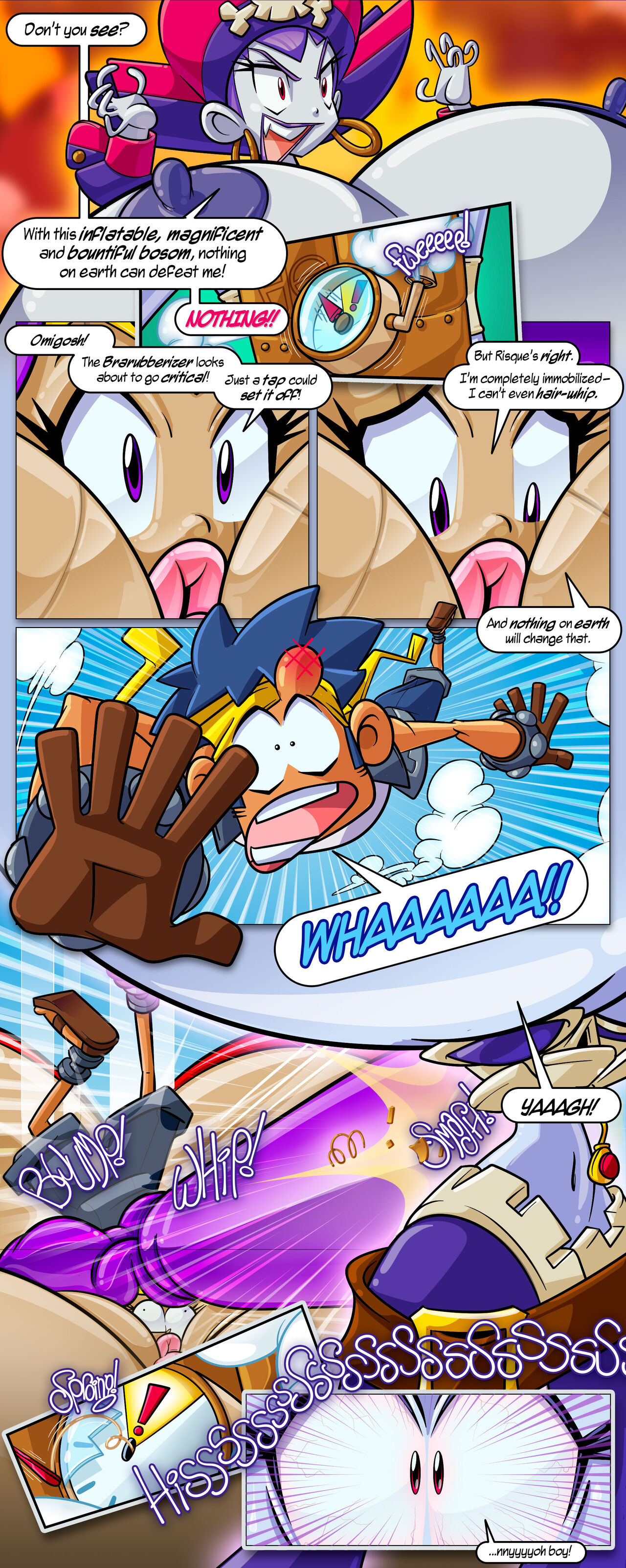 Sashae And The Buxom Buccaneer page 9 full