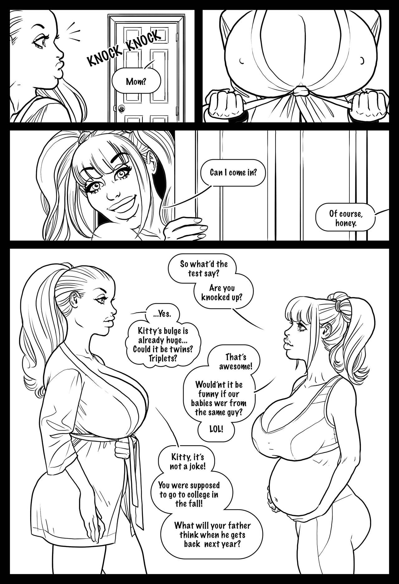 2 Hot Blondes - Bred-Out 2 page 3 full