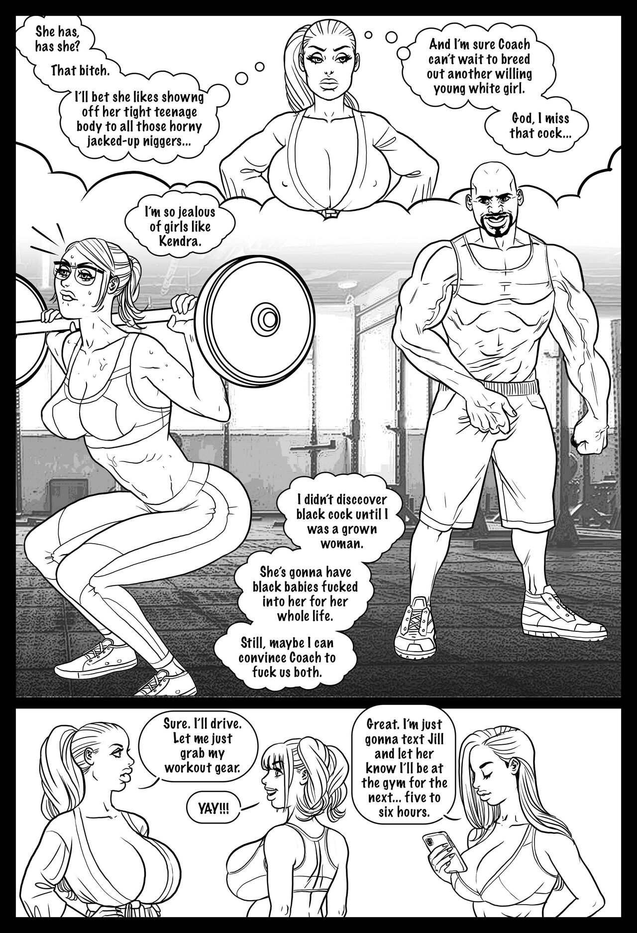 2 Hot Blondes - Bred-Out 2 page 6 full