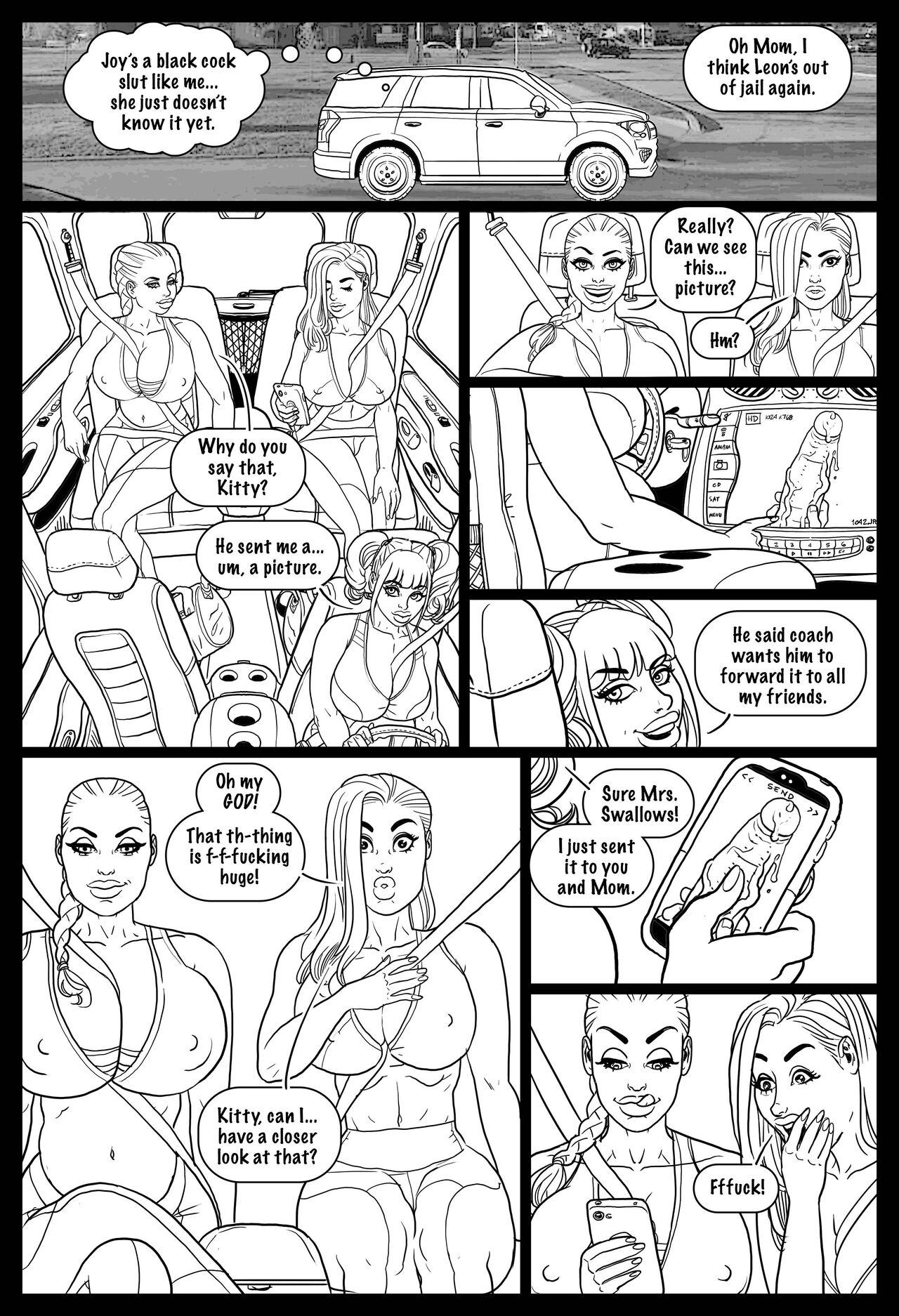 2 Hot Blondes - Bred-Out 2 page 9 full