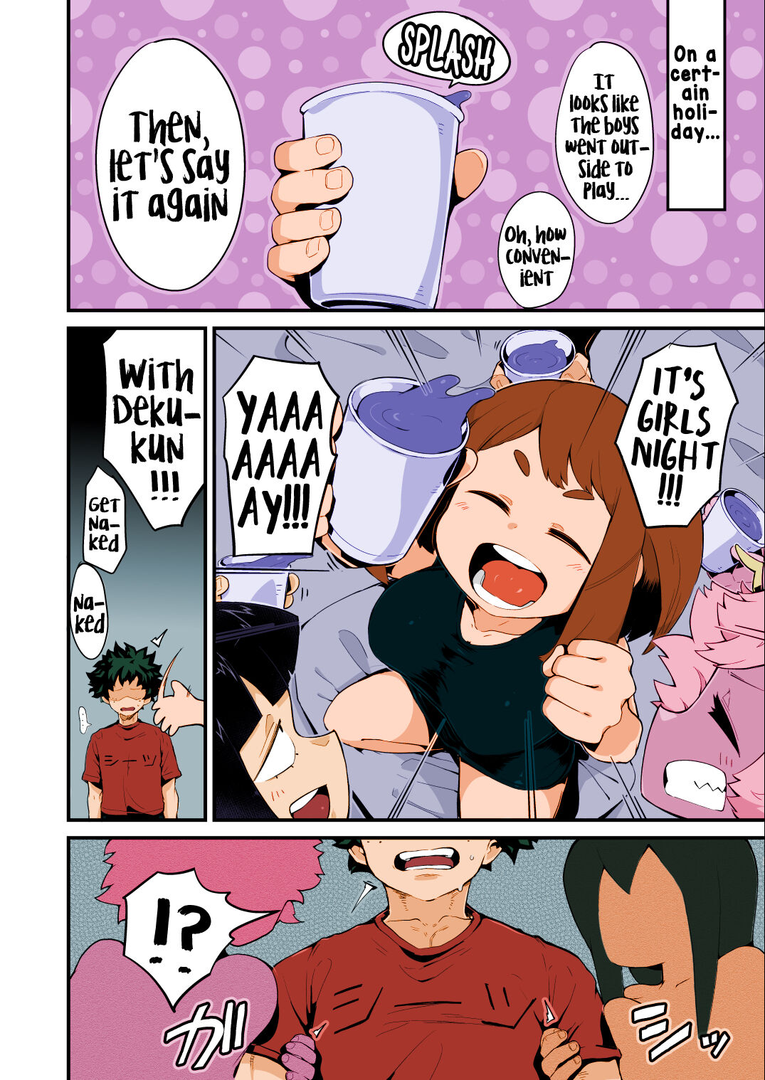 Boku to Nottori Villain Nakademia Vol. 4 | My, and the body-snatcher villain's Creampiedemia Vol. 4 page 3 full