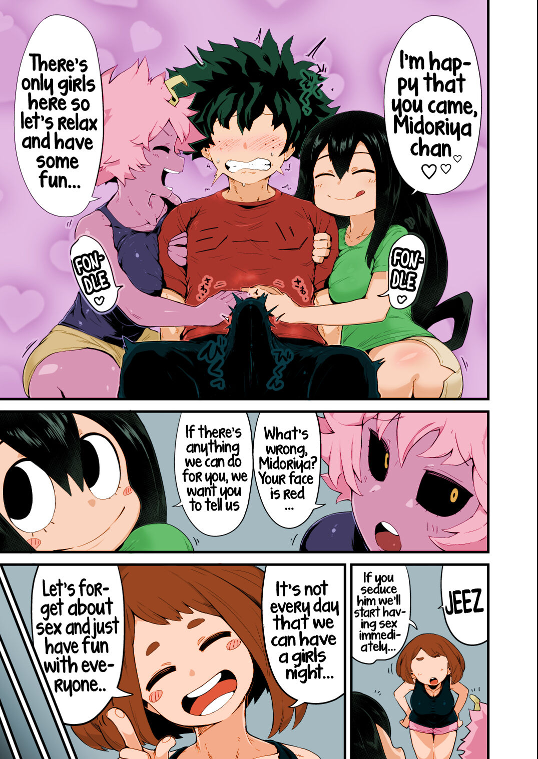 Boku to Nottori Villain Nakademia Vol. 4 | My, and the body-snatcher villain's Creampiedemia Vol. 4 page 4 full
