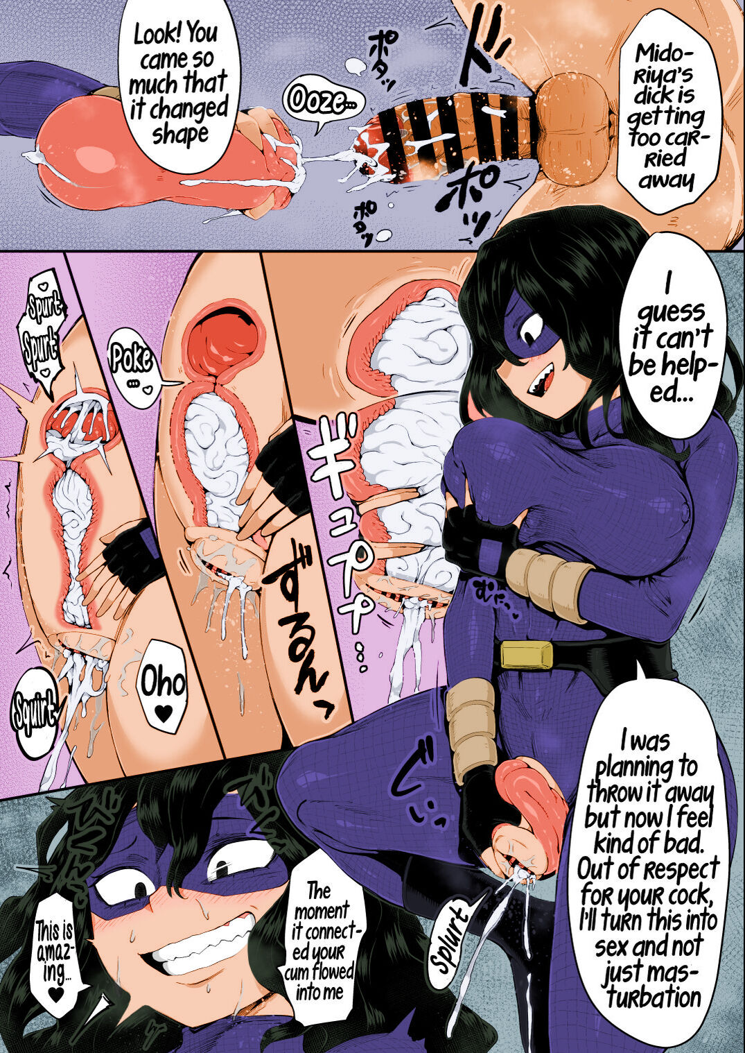 Boku to Nottori Villain Nakademia Vol. 4 | My, and the body-snatcher villain's Creampiedemia Vol. 4 page 9 full
