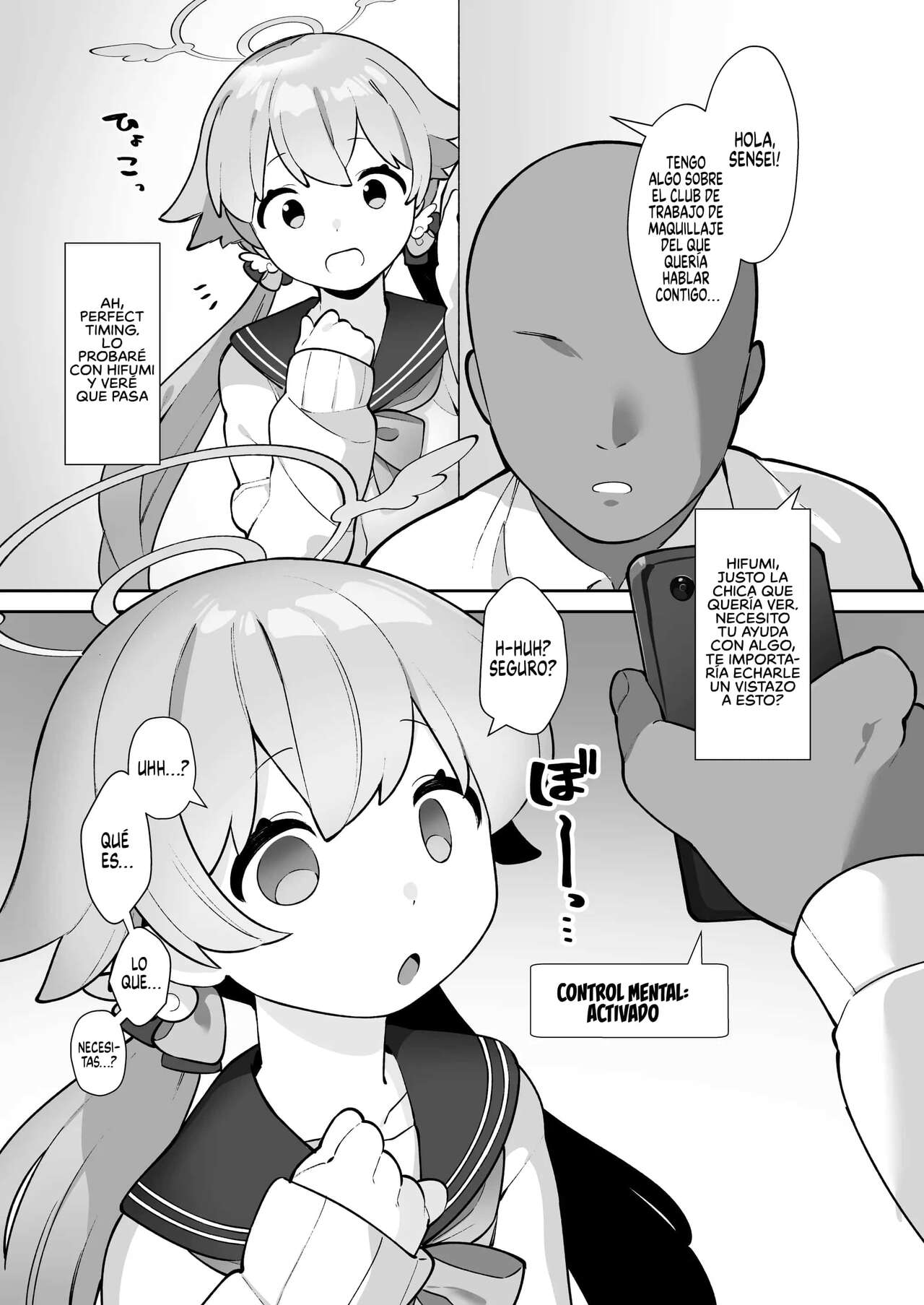 BluArch Saimin-bu ~Shimoe Koharu Hen &amp; Ajitani Hifumi Hen~ | The Blue Archive Mind Control Club ~Shimoe Koharu Chapter &amp; Ajitani Hifumi Chapter~ page 5 full