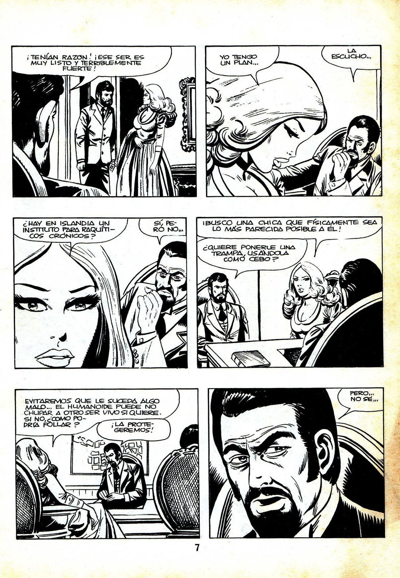 Zora la vampira n.8 - El humanoide &amp; El hombre que mataba con el pensamiento page 7 full