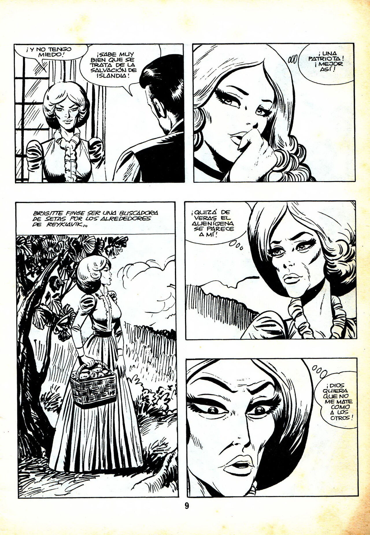 Zora la vampira n.8 - El humanoide &amp; El hombre que mataba con el pensamiento page 9 full