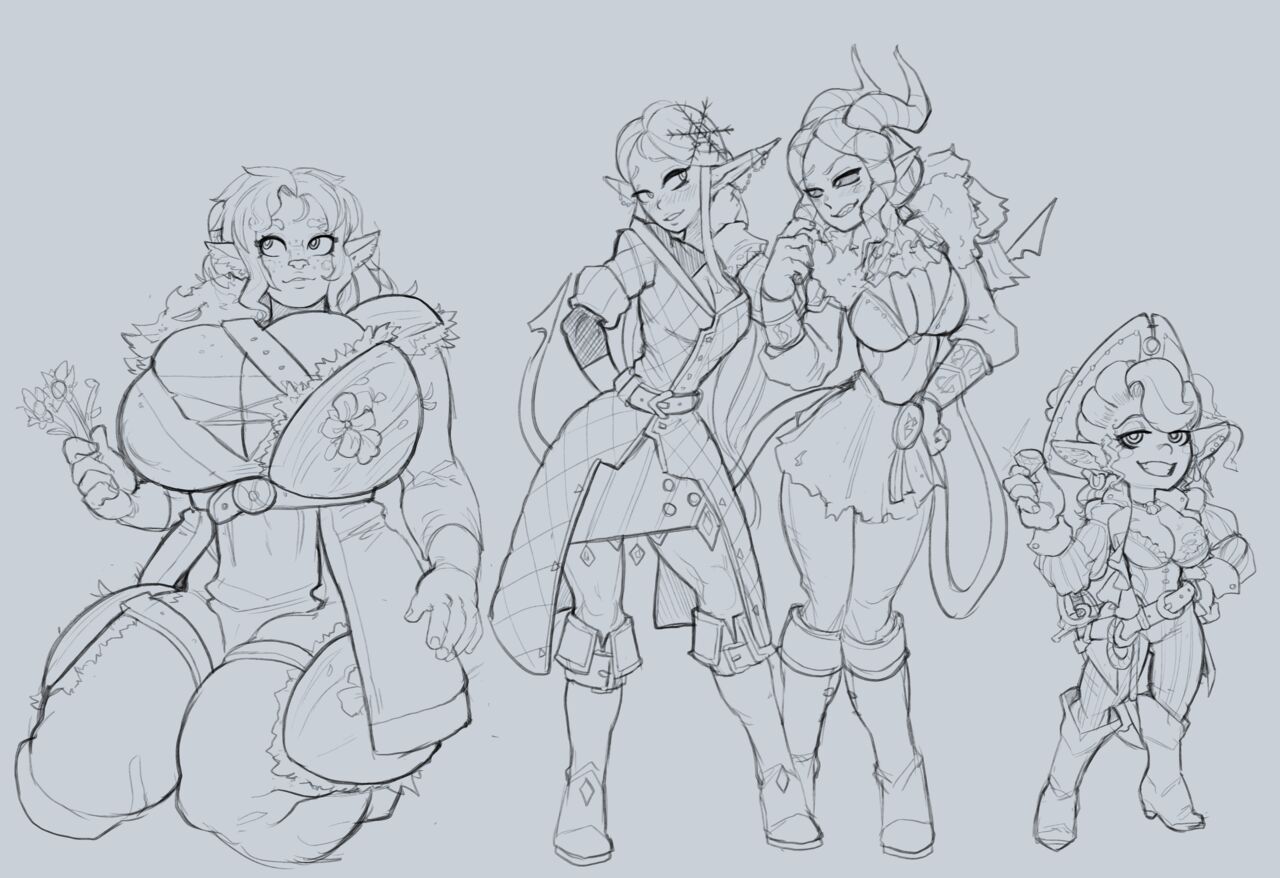 Patreon Artwork collection 2019-2020 page 8 full