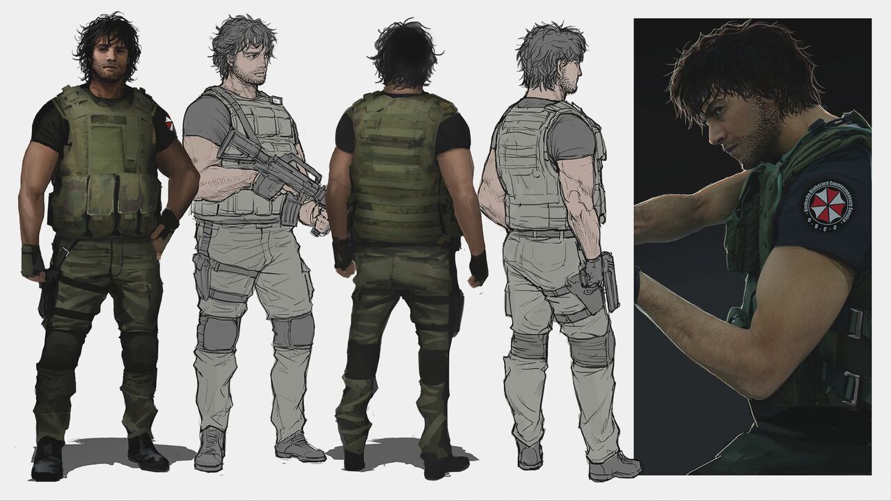 Resident Evil 3 Remake Gallery Art page 2 full