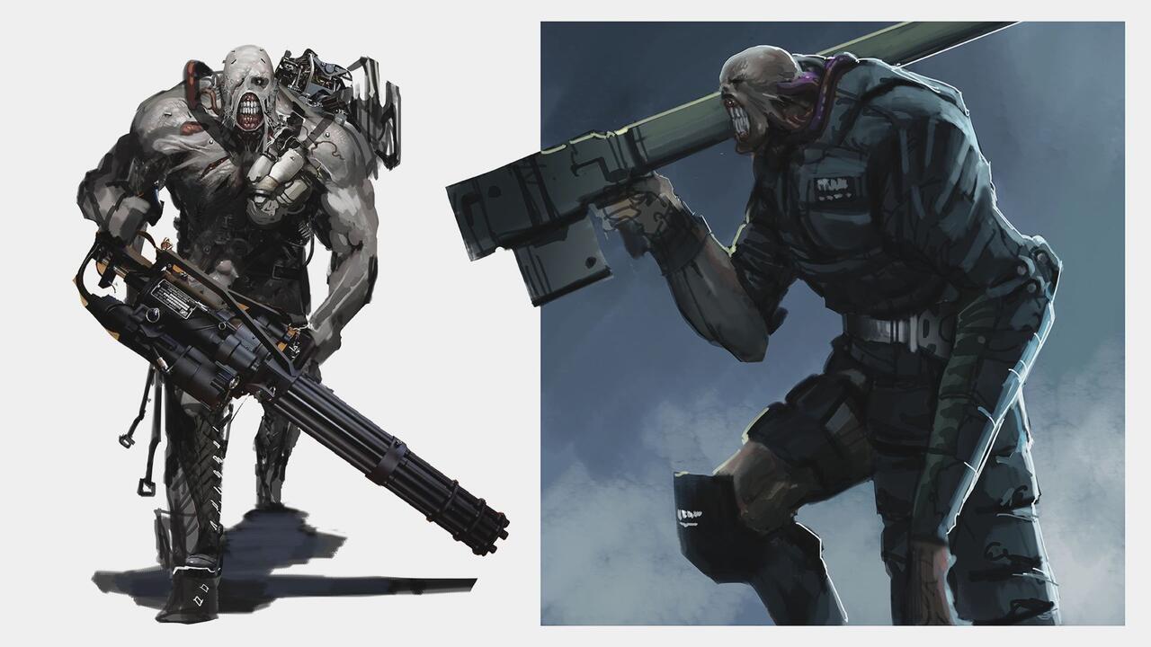 Resident Evil 3 Remake Gallery Art page 6 full