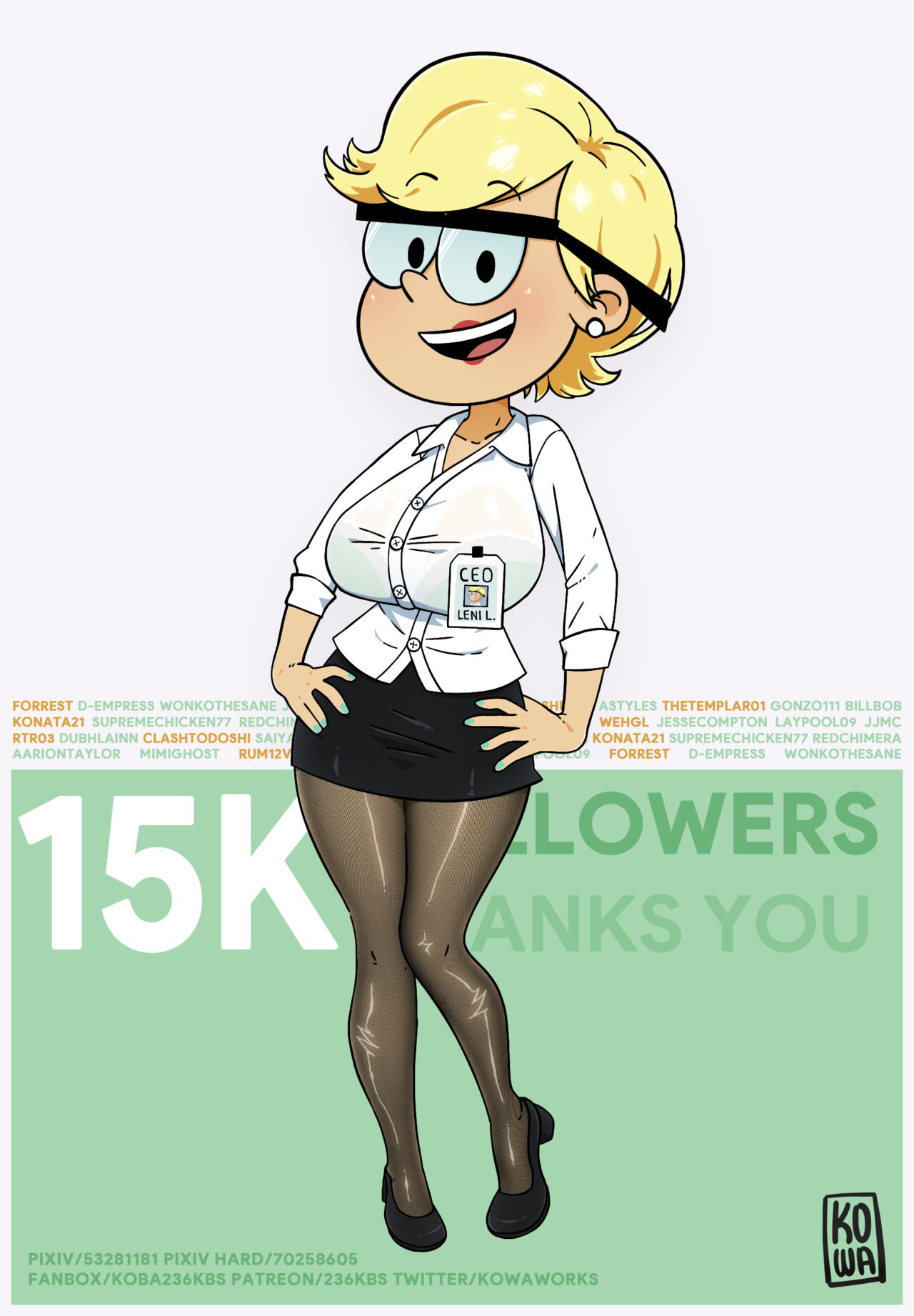 Miss Leni Loud page 1 full