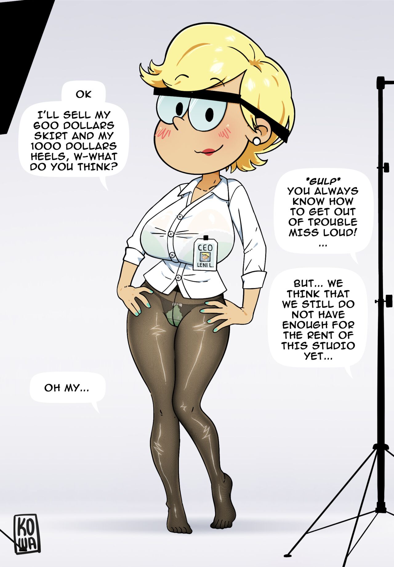 Miss Leni Loud page 4 full