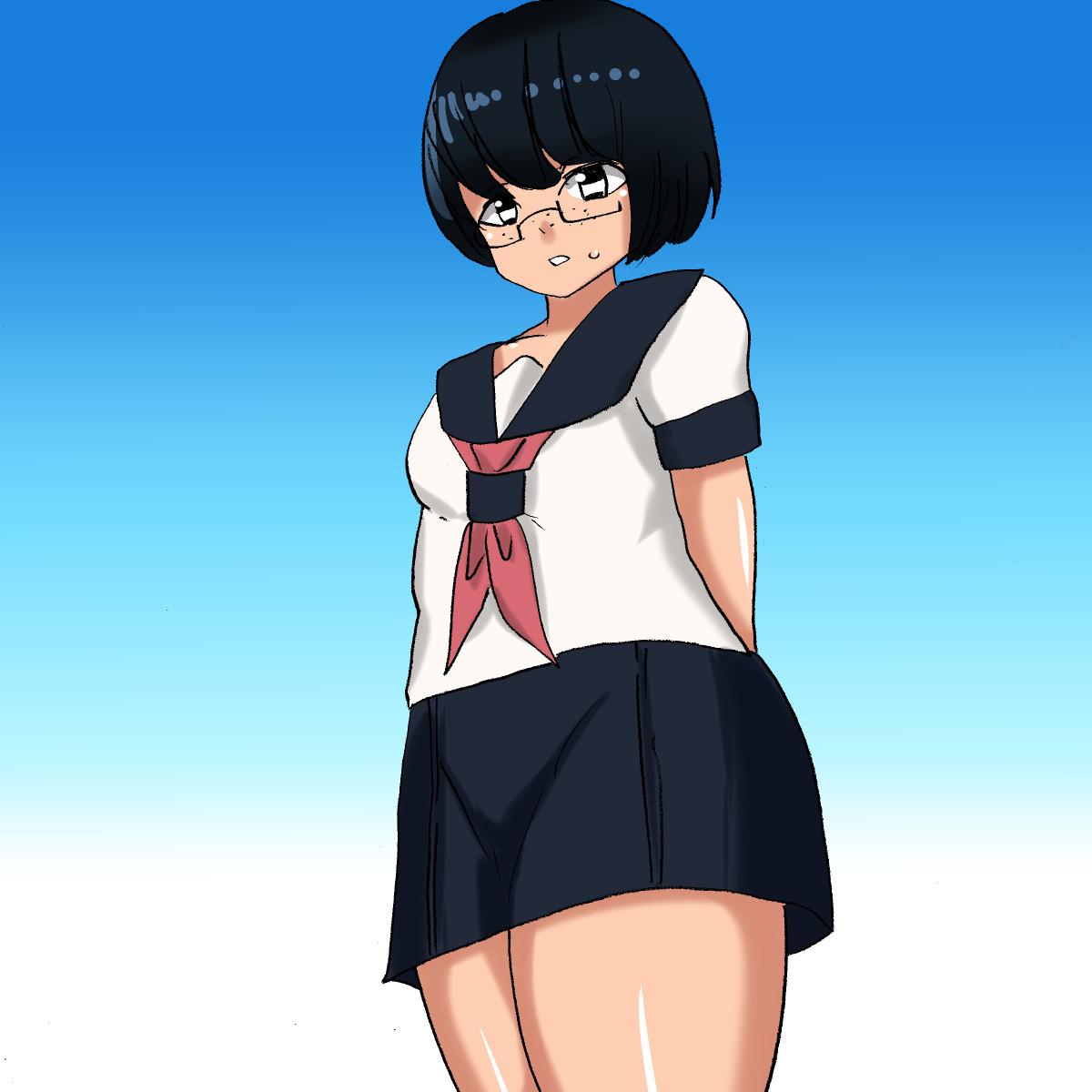 1ay Jimi Otaku Nekura Megane Gakusei page 3 full