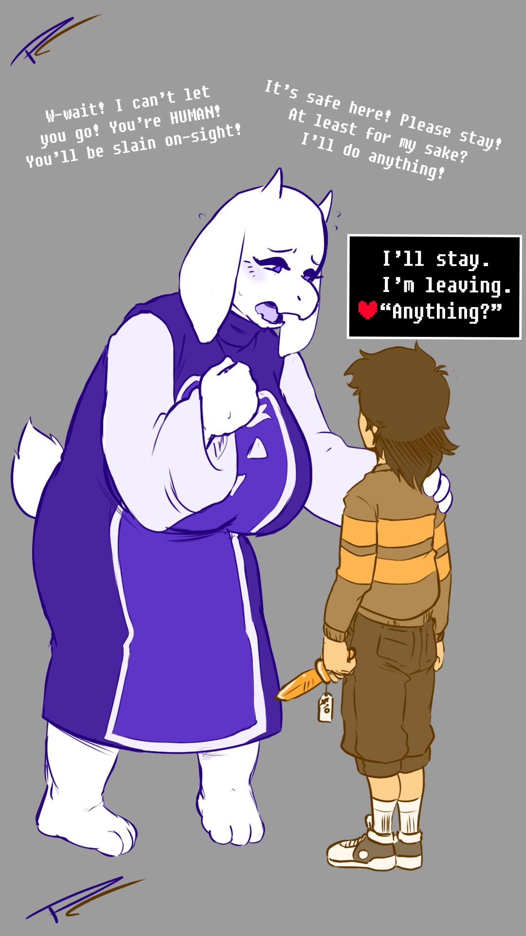 Fakeryway Toriel's Offer page 1 full