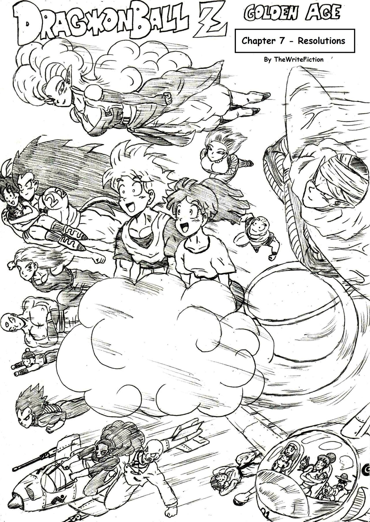 DRAGONBALL Z Golden Age - Chapter 7 - Resolutions page 1 full