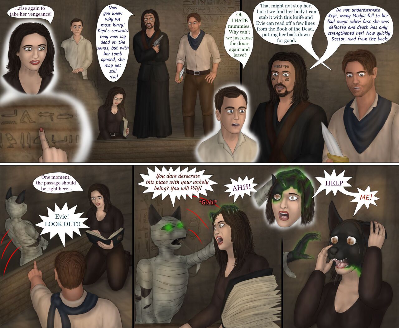 The Mummy Tomb Of The Breeder page 2 full