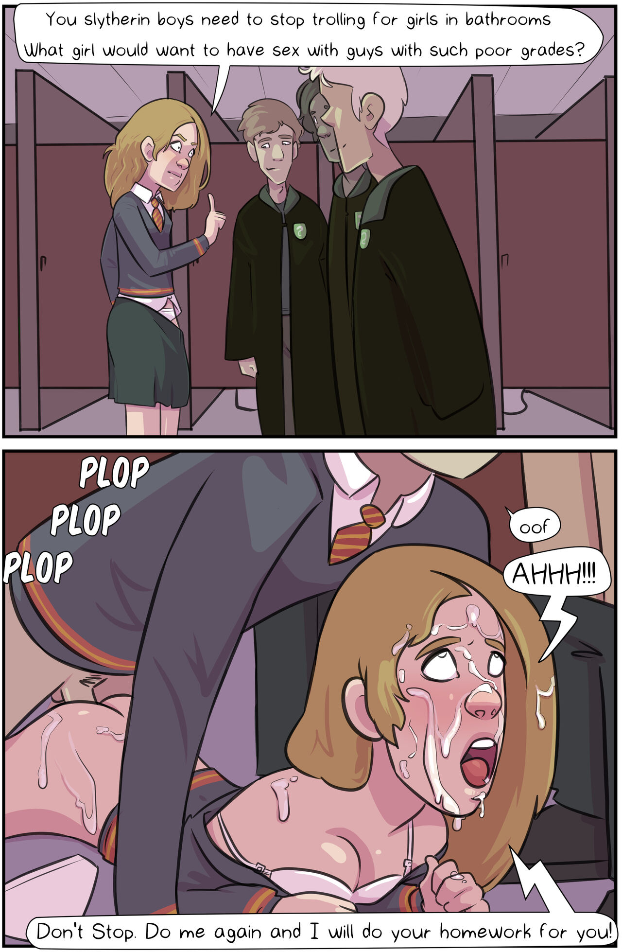 Yellowgerbil R34 commissioned comics page 8 full