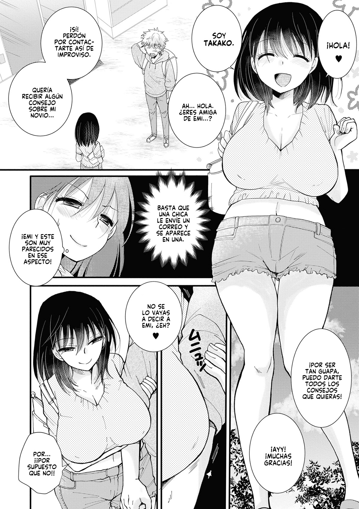 Kanojo no Kareshi wo NTR Chae!! | ¡¡Me Follaré Al Novio De Mi Chica!! page 4 full