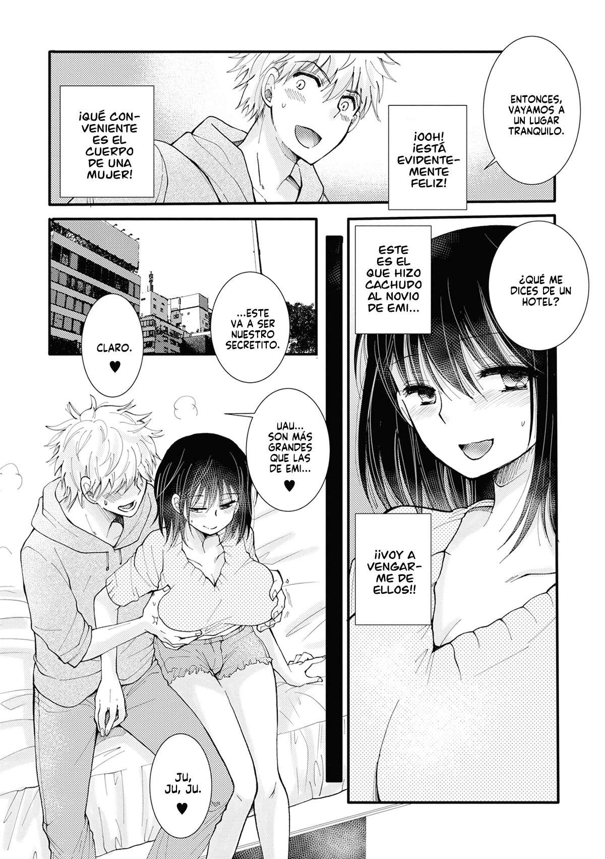 Kanojo no Kareshi wo NTR Chae!! | ¡¡Me Follaré Al Novio De Mi Chica!! page 5 full