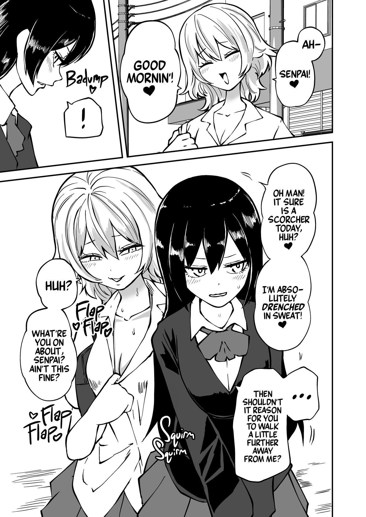 Doutei Futanari Senpai Bitch Kouhai no Amaama Fudeoroshi | Virgin Futanari Gets Cherry Popped by Her Slutty Junior page 3 full