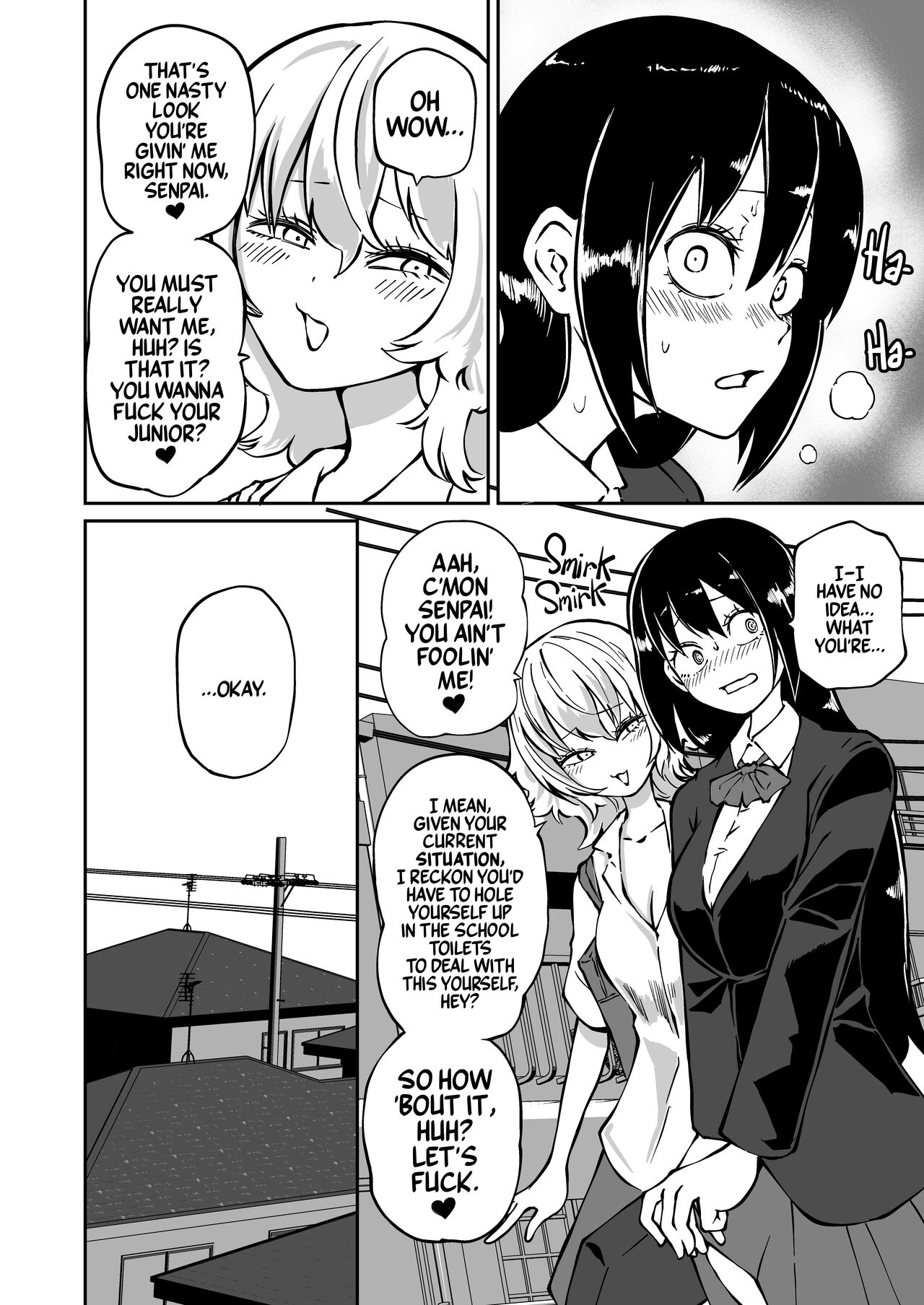 Doutei Futanari Senpai Bitch Kouhai no Amaama Fudeoroshi | Virgin Futanari Gets Cherry Popped by Her Slutty Junior page 6 full