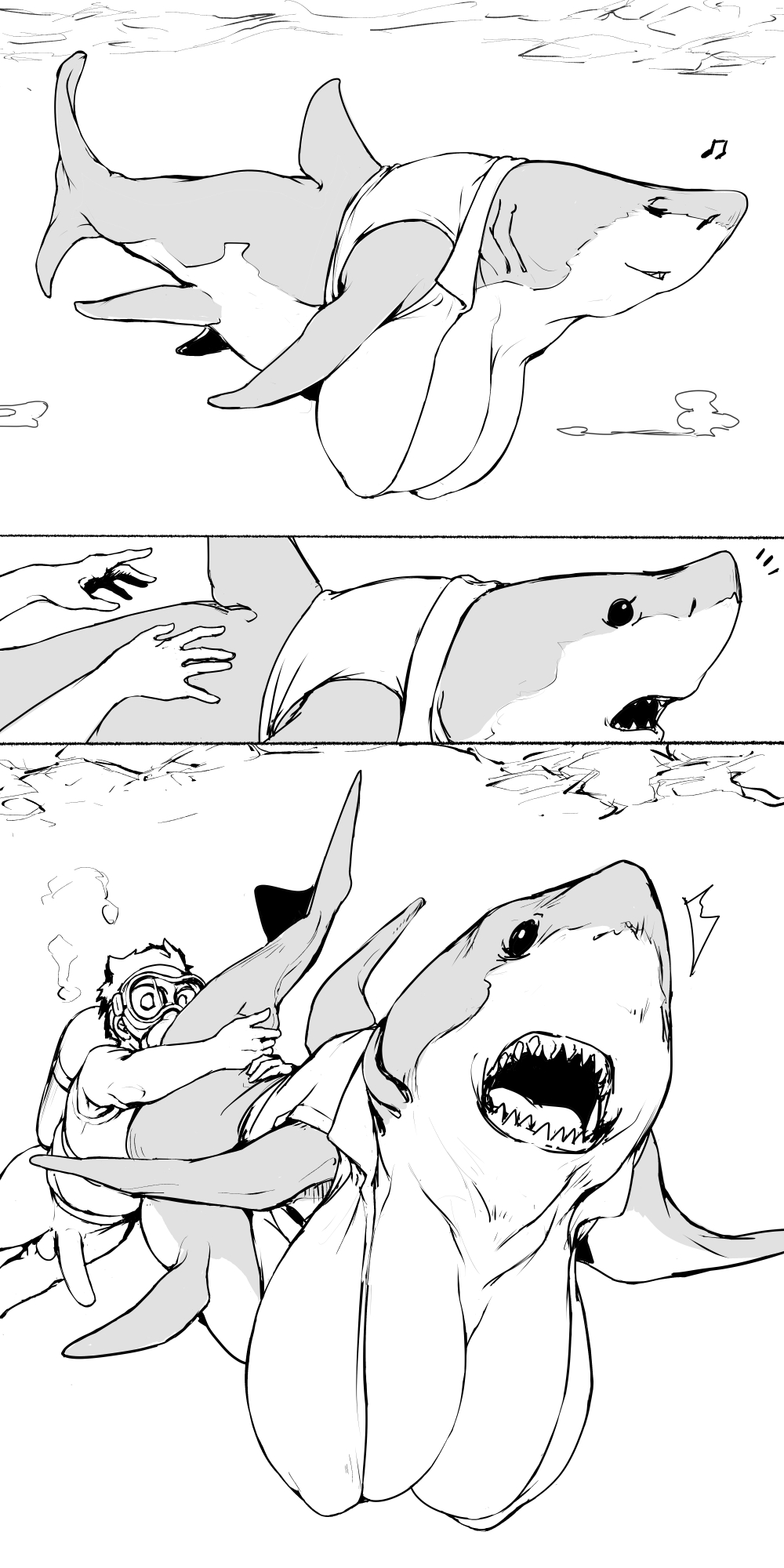 Gorgeous MILF cartoon of the sea page 3 full