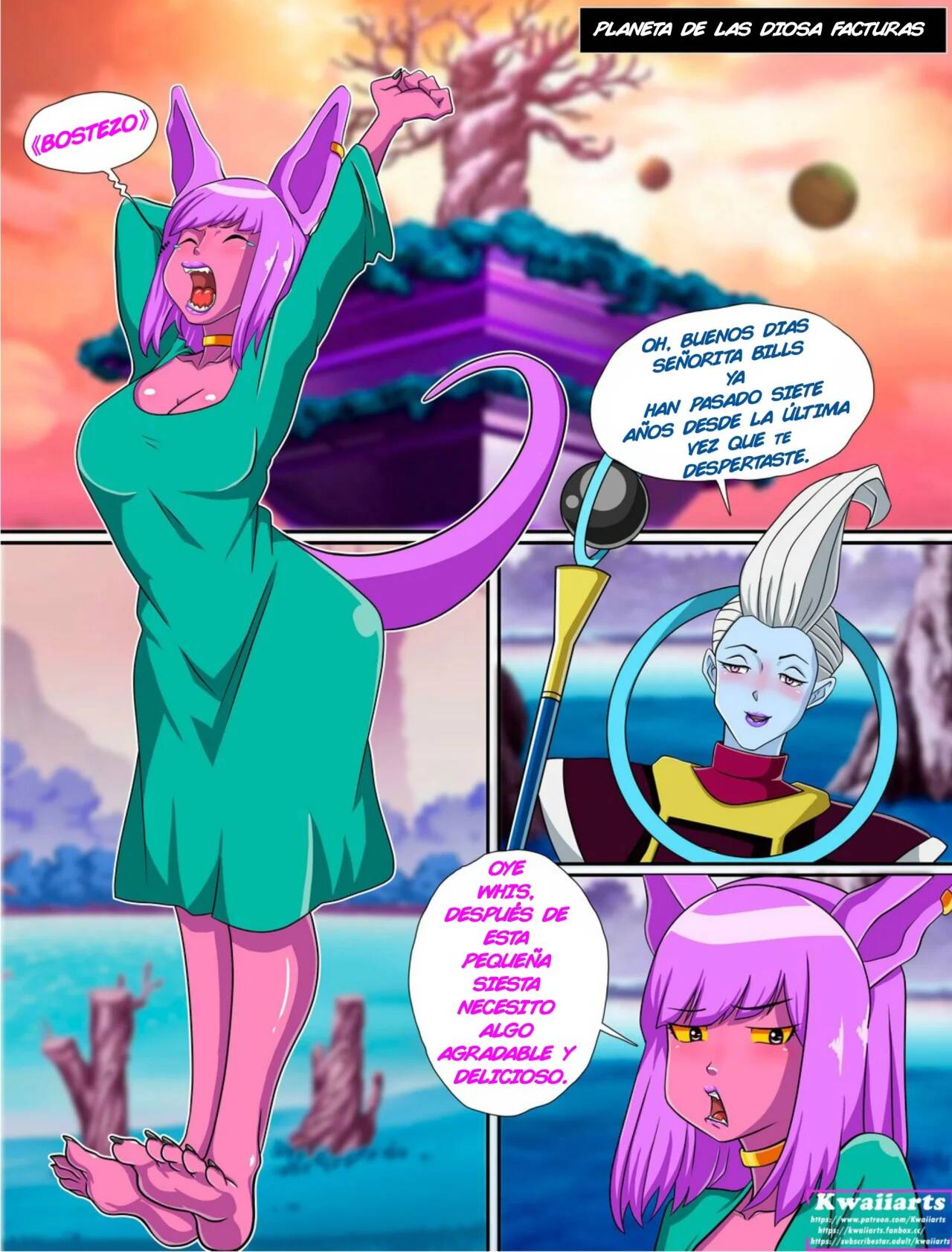 Bills: La diosa de la destruccion page 2 full