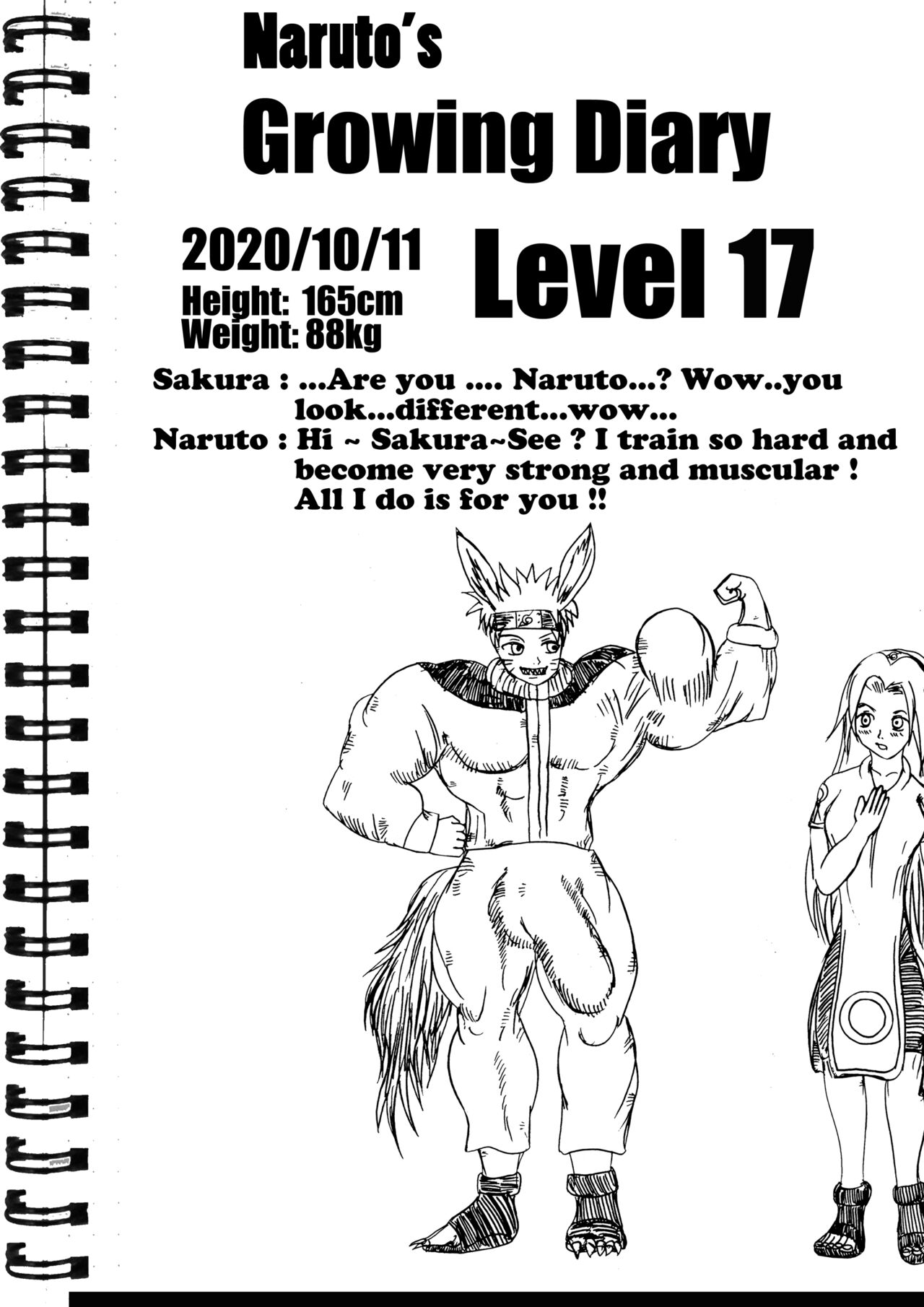 Naruto Growing diary page 8 full