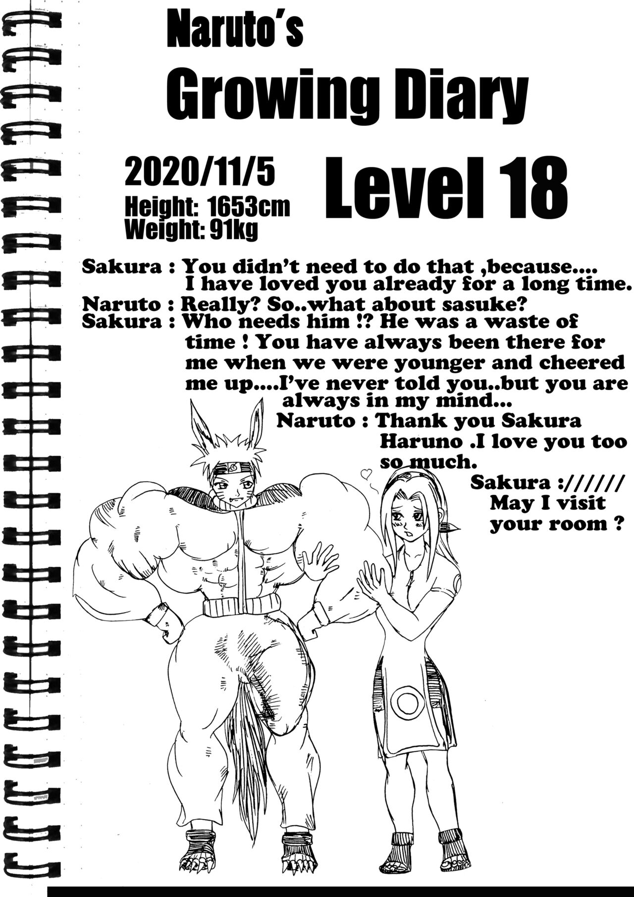 Naruto Growing diary page 9 full