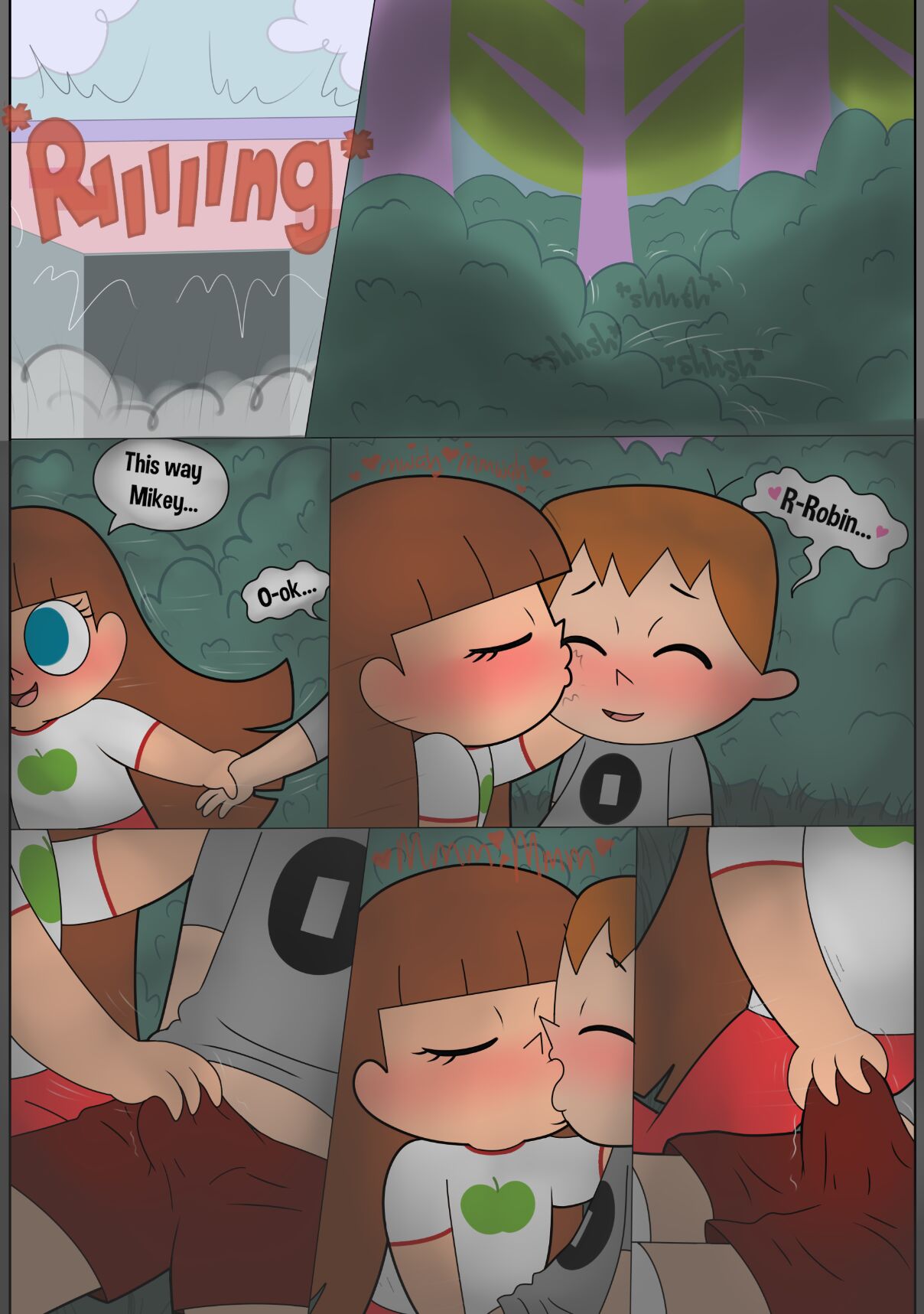 Playing Outside page 1 full