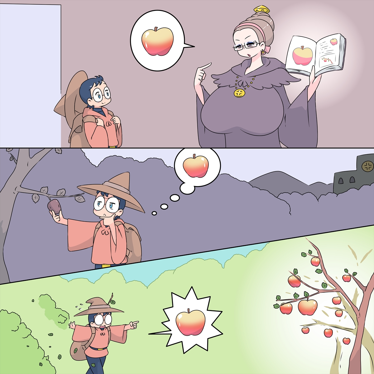 Witch's Apprentice and Fairy &amp; Apple Keeper &amp; Beware of Water Spirits page 10 full