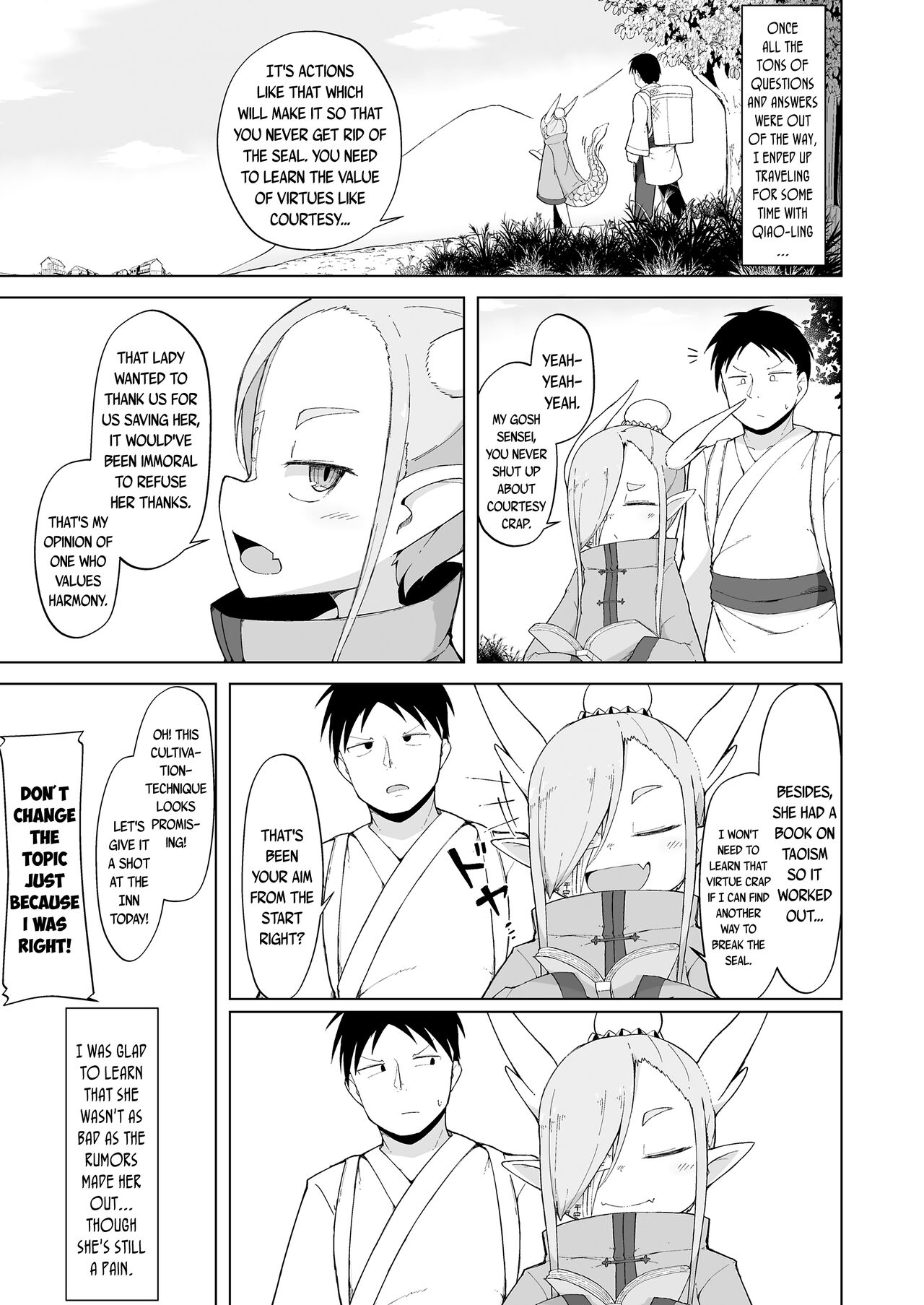 Doushi Roushi to Sekigan Ryuu | The Master Taoist and The One-Eyed Dragon page 5 full