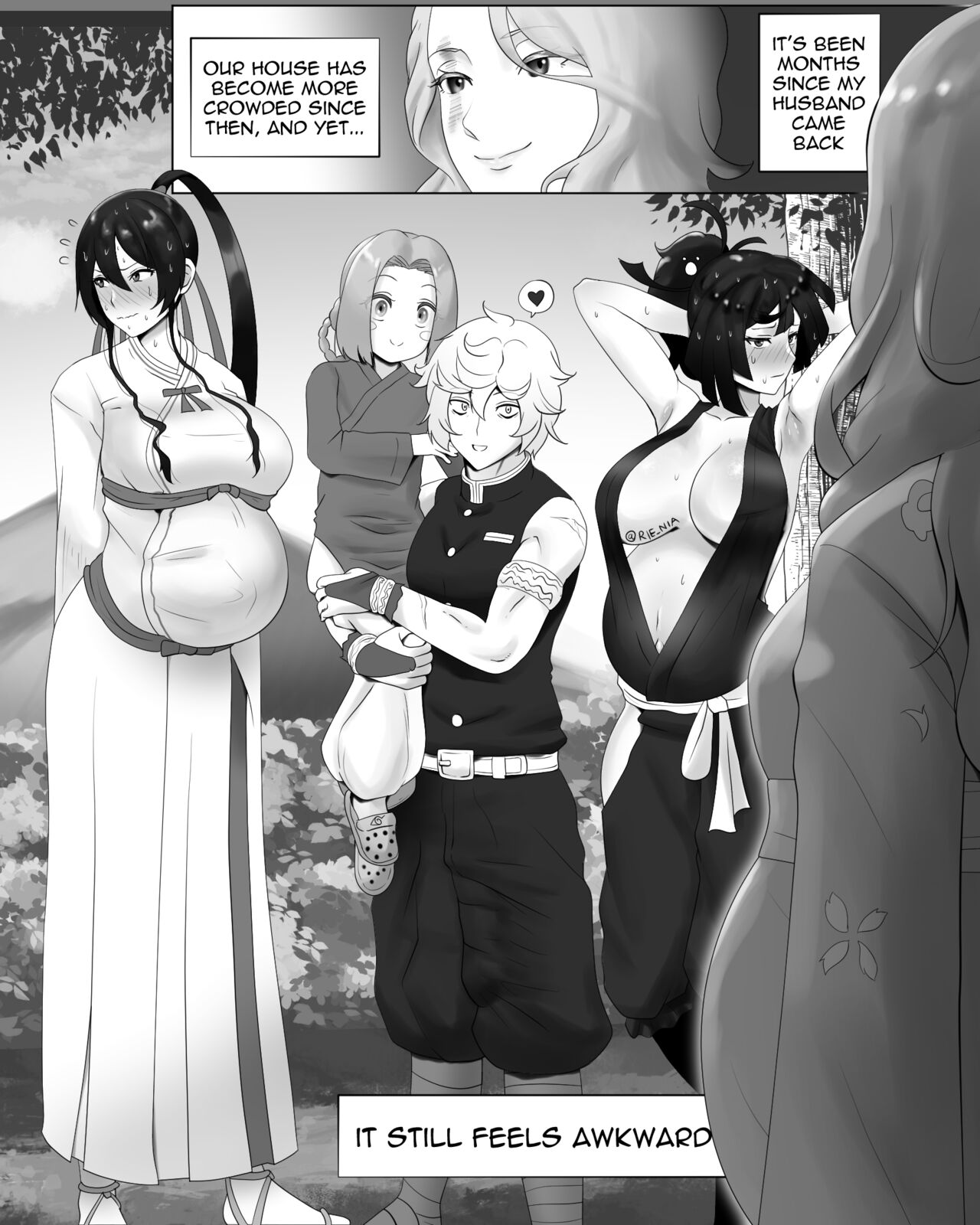 Gabimaru ga Arata na Tsuma-tachi o Te ni Ireru | Gabimaru Getting New Wives page 6 full