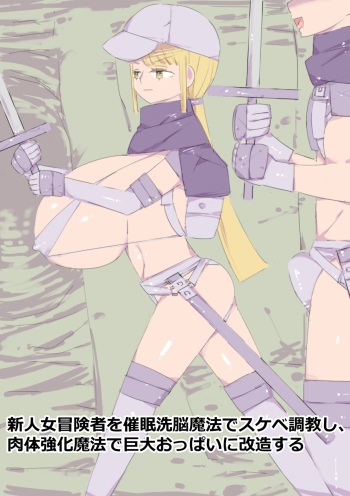 Shinjin Onna Boukensha wo Saimin Sennou Mahou de Sukebe Choukyou shi, Nikutai Kyouka Mahou de Kyoudai Oppai ni Kaizou suru cover