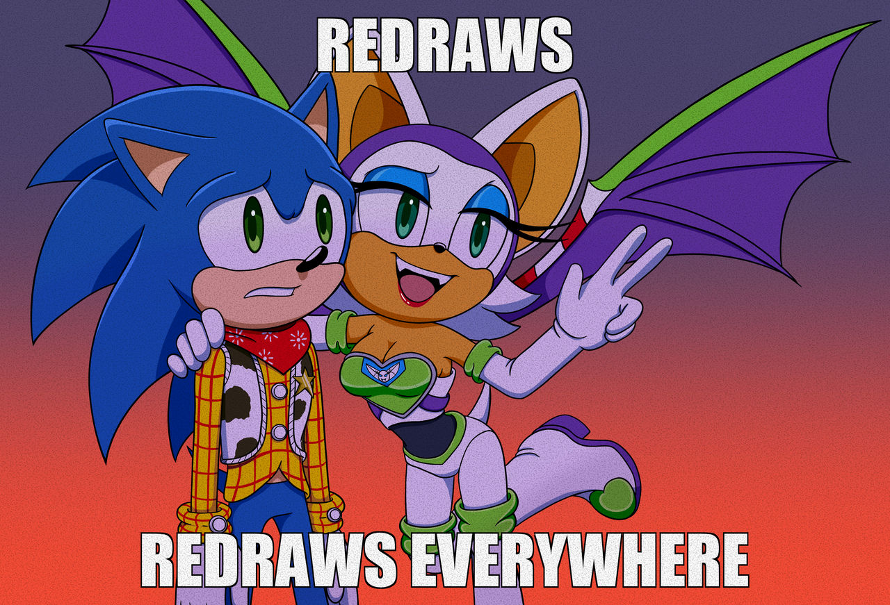 Sonic Rouge IDW 59 Redraw page 4 full