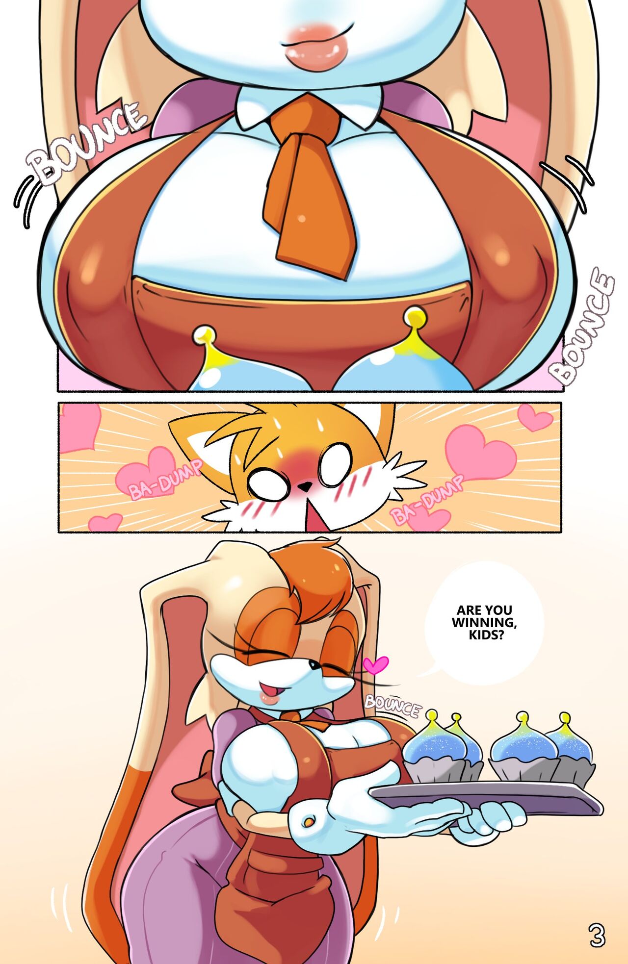 Tails Gamer Moment page 4 full