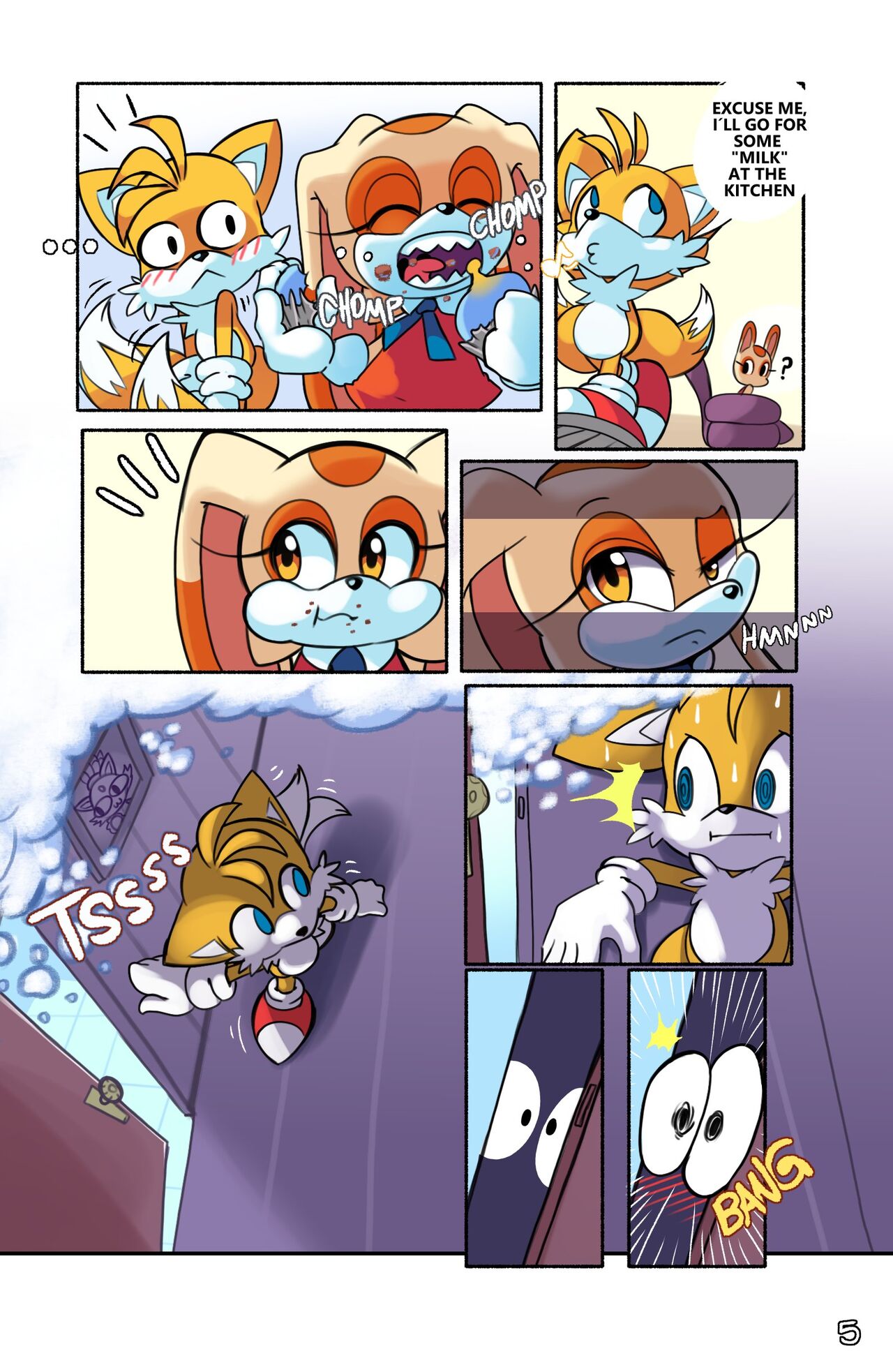 Tails Gamer Moment page 6 full