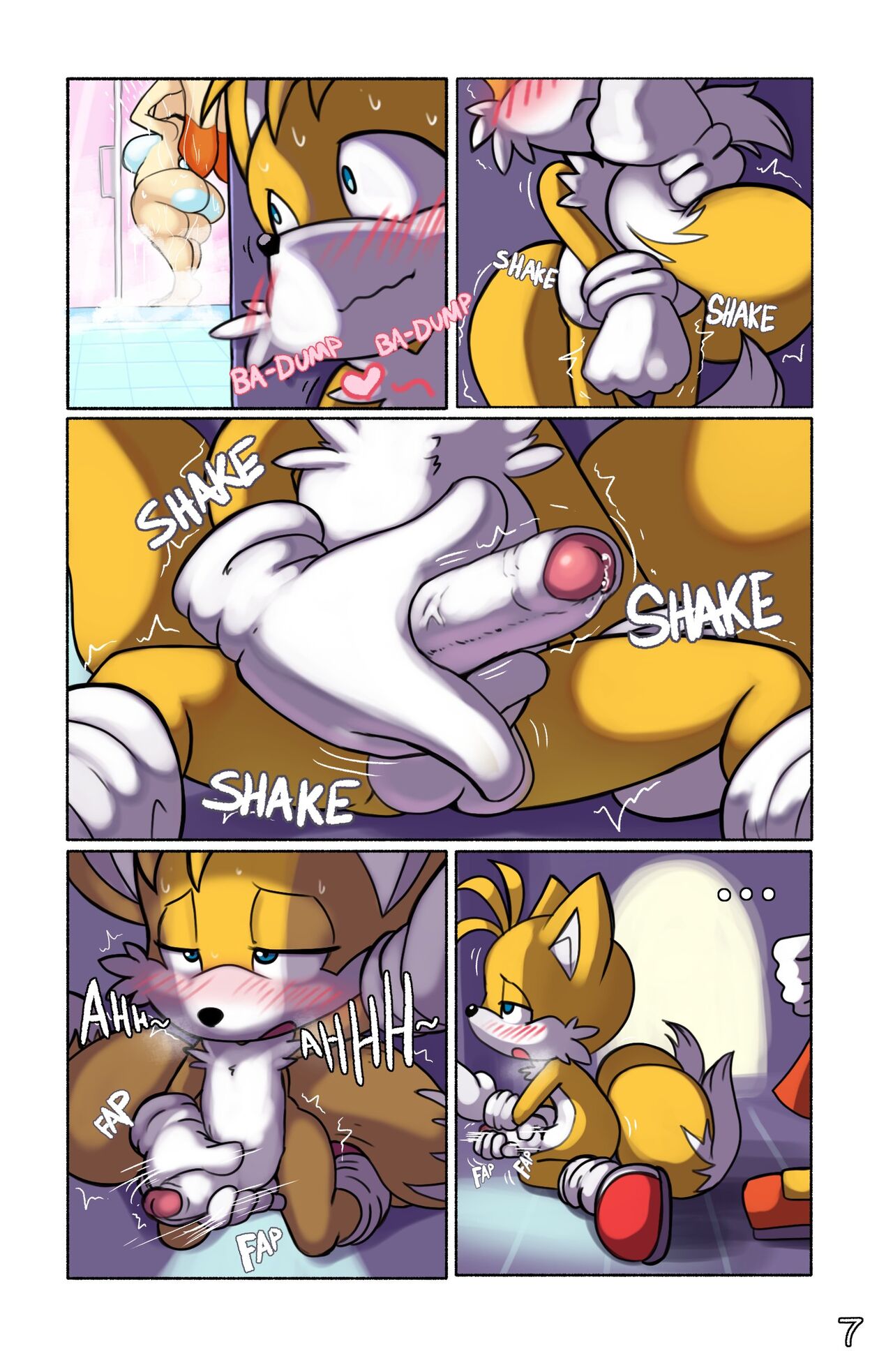 Tails Gamer Moment page 8 full