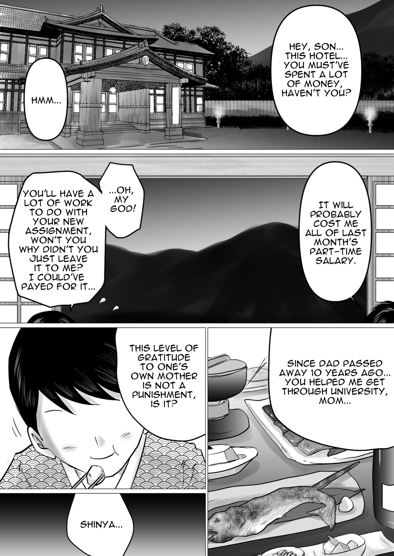 Hot Spring Trip With My Mature Mother ~ I Was Going To Be Filial, But My Mom's Body Was Too Sexy~ page 2 full