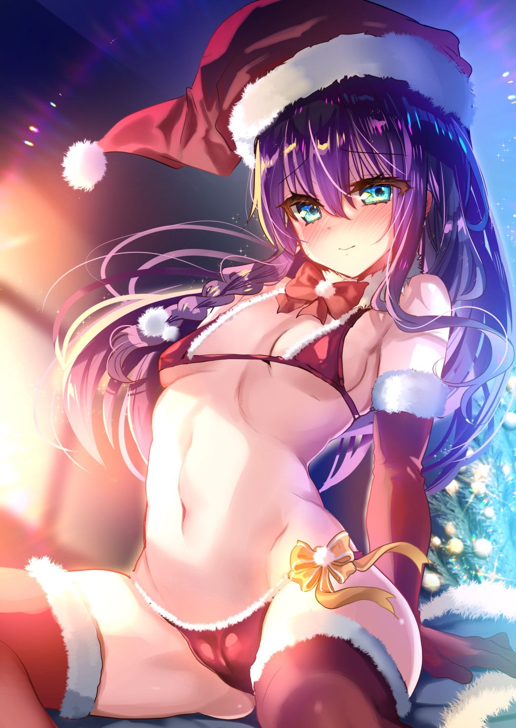 Christmas Santa Ayune Ecchi Illust page 8 full