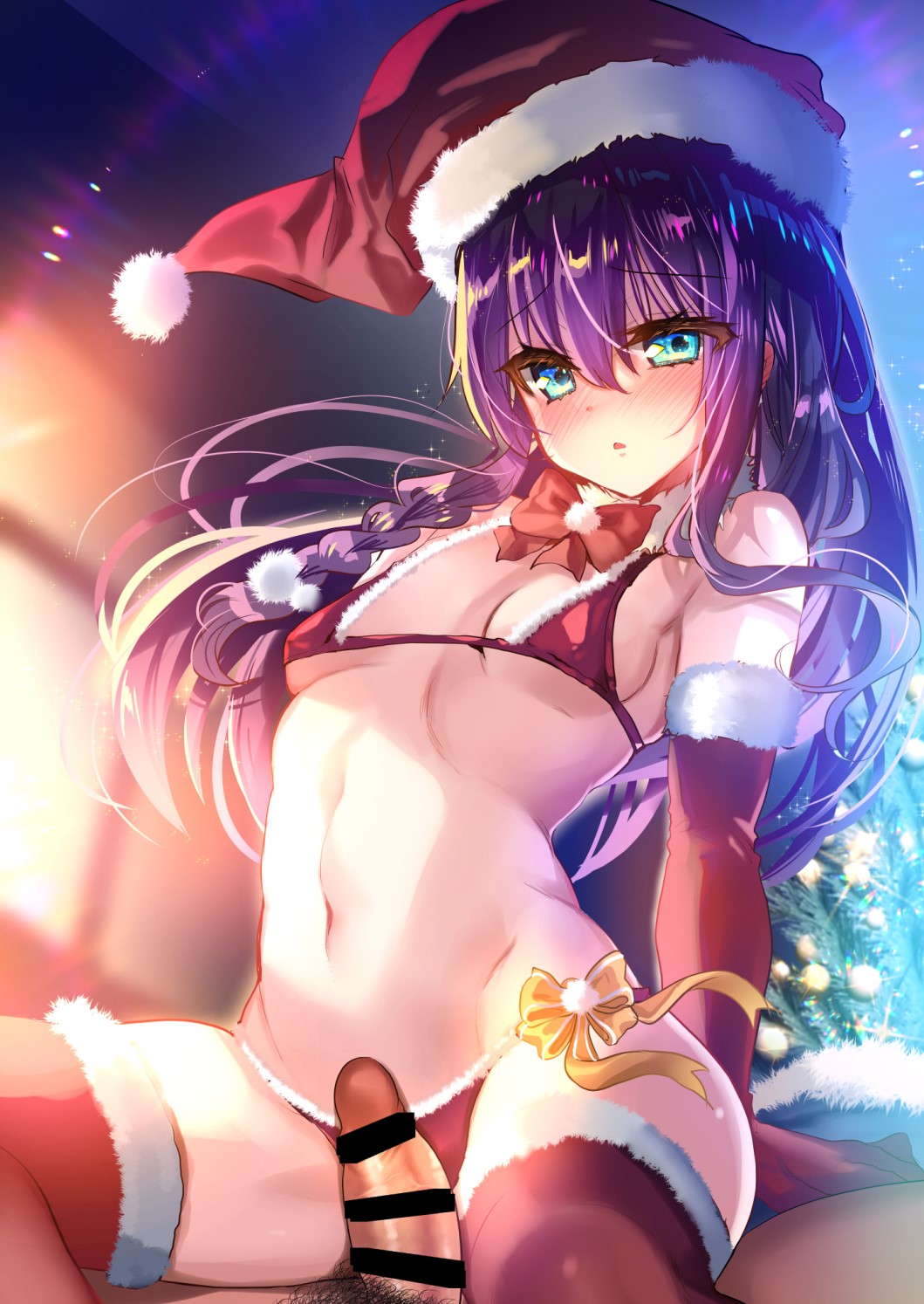 Christmas Santa Ayune Ecchi Illust page 9 full